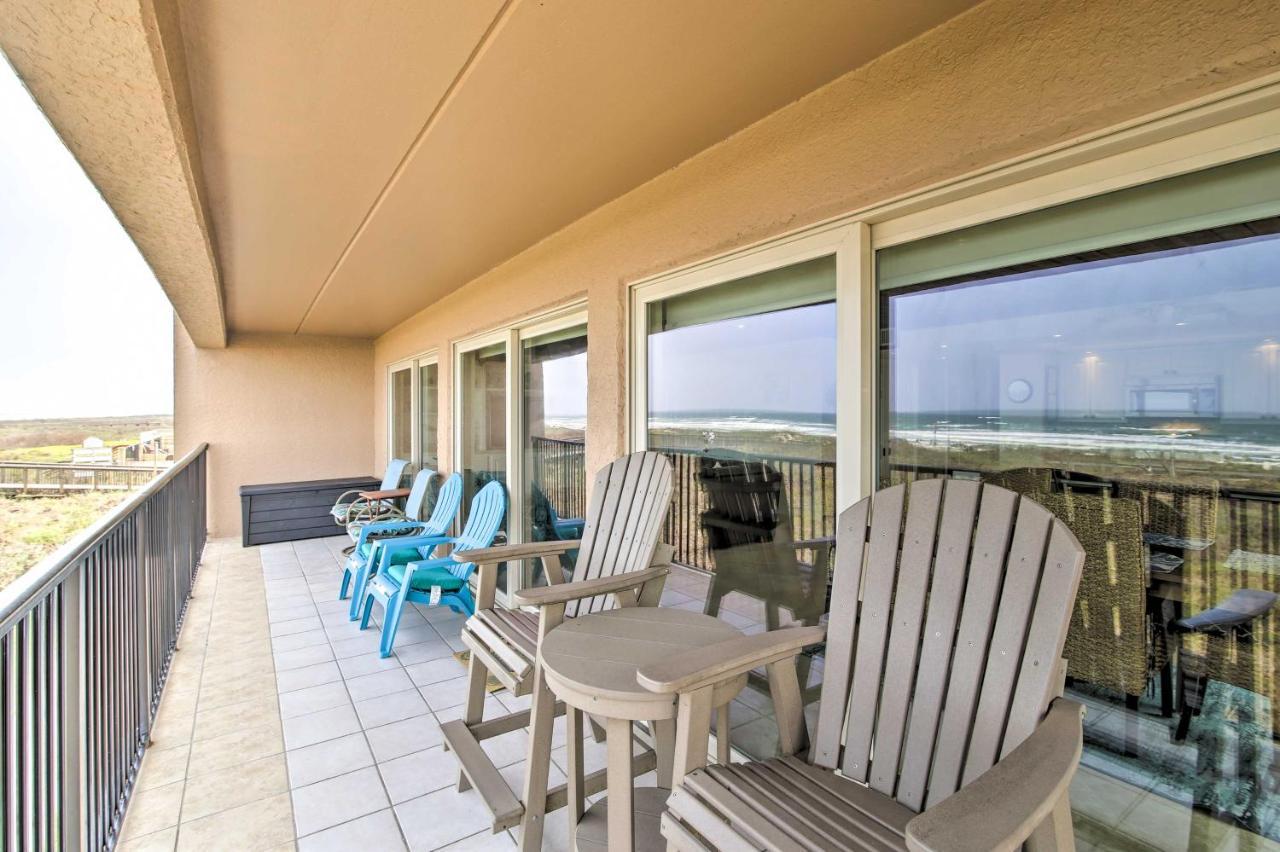 Modern Beachfront Condo With Pool And Beach Access! South Padre Island Exterior photo